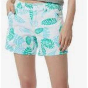 Supplies by Union Bay short size 12 floral print/tropical green & blue print.
